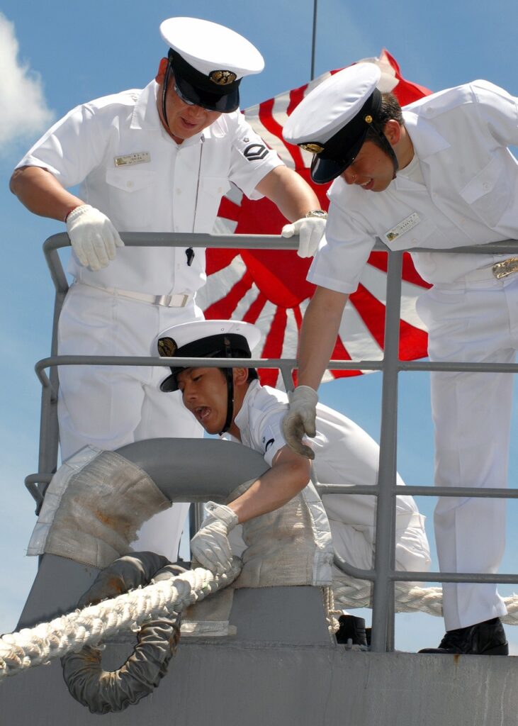 japanese, navy, sailors