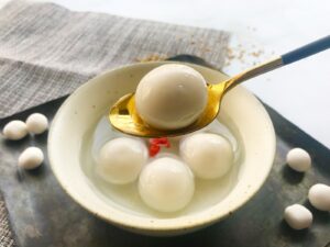 egg on white ceramic bowl