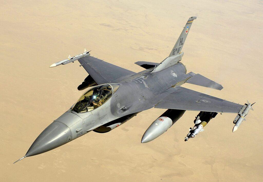 美國F-16戰機