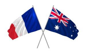 法國、澳洲、國旗、澳大利亞