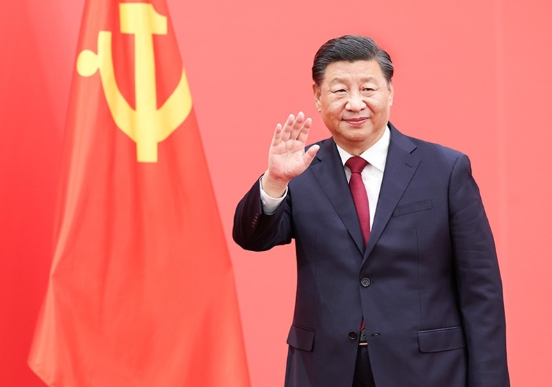中國國家主席習近平、共產黨