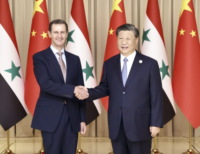 習近平、敘利亞總統阿塞德（Bashar al-Assad）