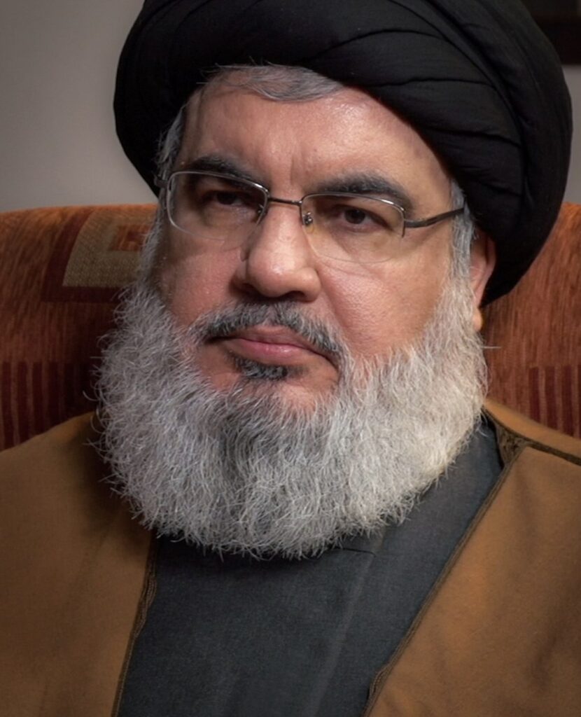 黎巴嫩真主黨（Hezbollah）領袖納斯拉勒（Sayyed Hassan Nasrallah）