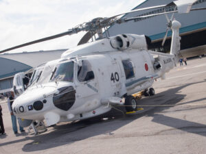 日本海上自衛隊兩架「SH60K」海鷹直升機