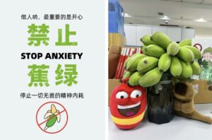焦慮滾遠點！中國掀辦公室「種植香蕉」