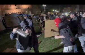 UCLA挺巴示威爆發嚴重衝突