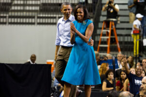 美國前總統奧巴馬（Barack Obama）、前第一夫人蜜雪兒（Michelle Obama）
