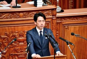 日本前首相小泉純一郎的兒子、前環境大臣小泉進次郎