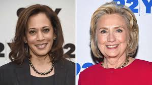 前國務卿希拉里（Hillary Clinton）、副總統賀錦麗（Kamala Harris）