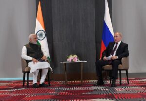 印度總理莫迪（Narendra Modi）、俄羅斯總統普京（Vladimir Putin）