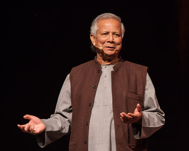 孟加拉諾貝爾和平獎得主尤努斯（Muhammad Yunus）