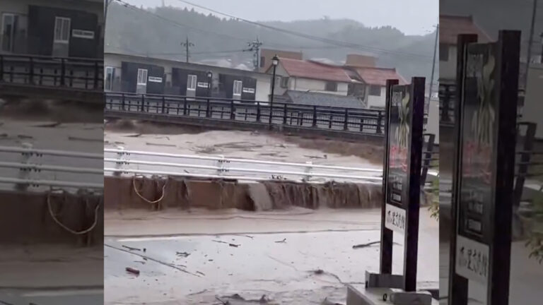 日本石川縣破紀錄暴雨釀災 已知1死10失蹤