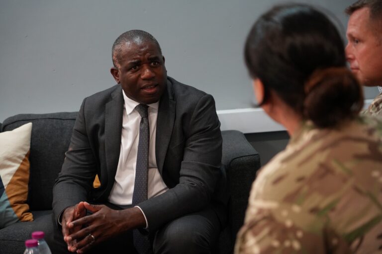 英國外交大臣拉米（David Lammy）