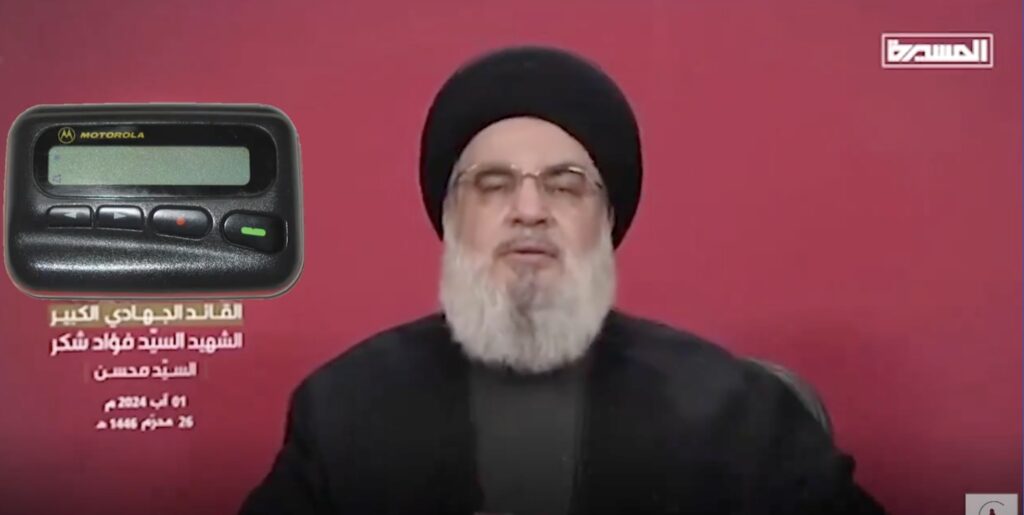 真主黨領袖納斯拉勒（Hassan Nasrallah）