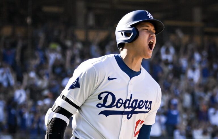 MLB洛杉磯道奇隊日籍球星大谷翔平