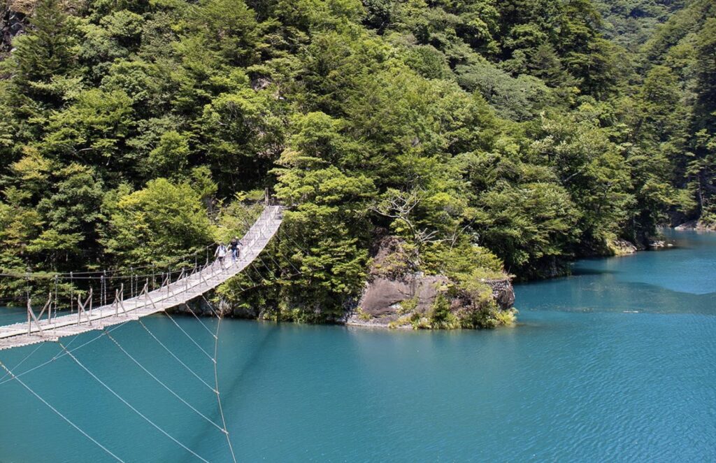 日本最美吊橋之稱的夢之吊橋