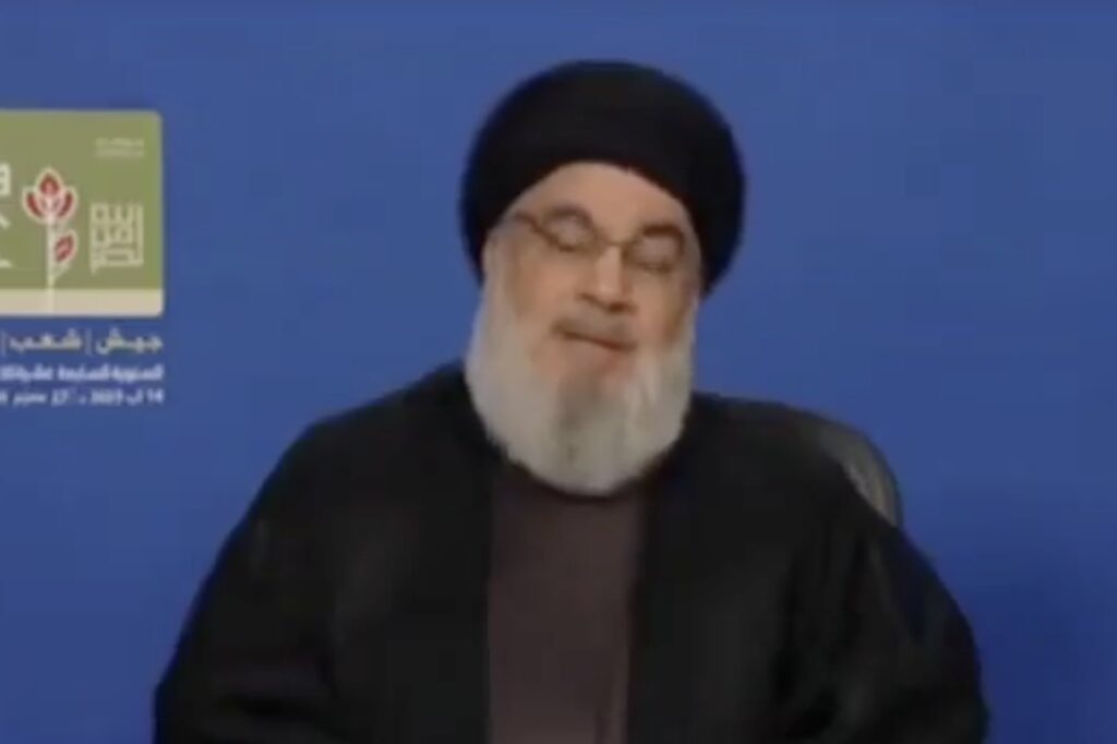 真主黨領袖納斯拉勒（Hassan Nasrallah）