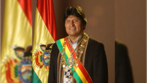 玻利維亞前總統莫拉萊斯（Evo Morales）