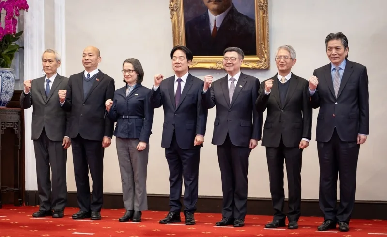 台灣總統賴清德召集五院會商／中華民國總統府